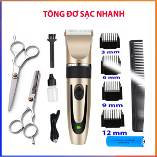 Tông Đơ Cắt Tóc Đa Năng - Tặng Kèm 9 Phụ Kiện - Máy cạo râu đa năng