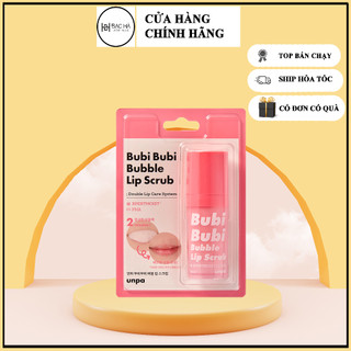Tẩy da chết môi sủi bọt bubi bubi lip