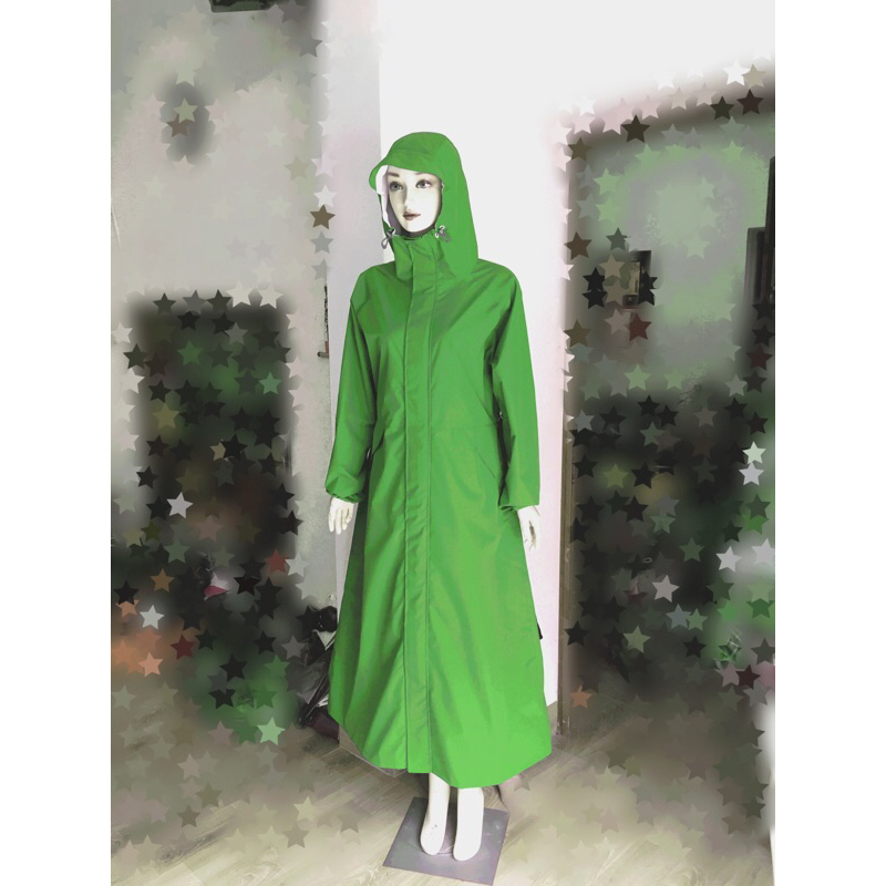 Áo mưa măng tô nam nữ Shop Rồng 88 vải tráng mủ cao su cao cấp xuất dư