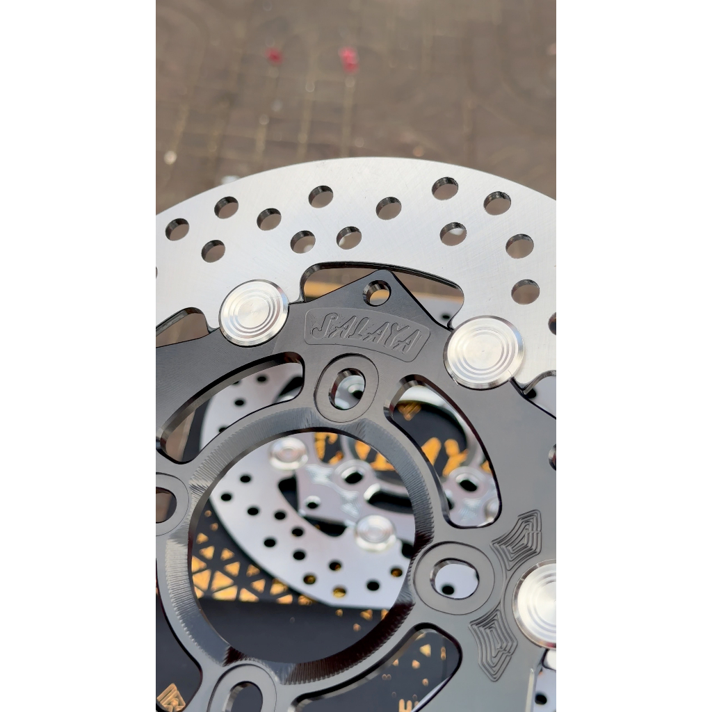 Đĩa Salaya 220mm Khoen inox 304 Chính Hãng