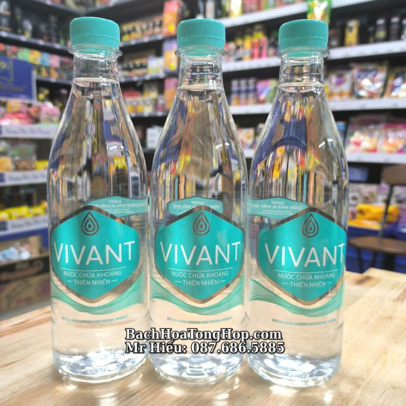 Thùng 24 chai nước khoáng Vivant 500ml