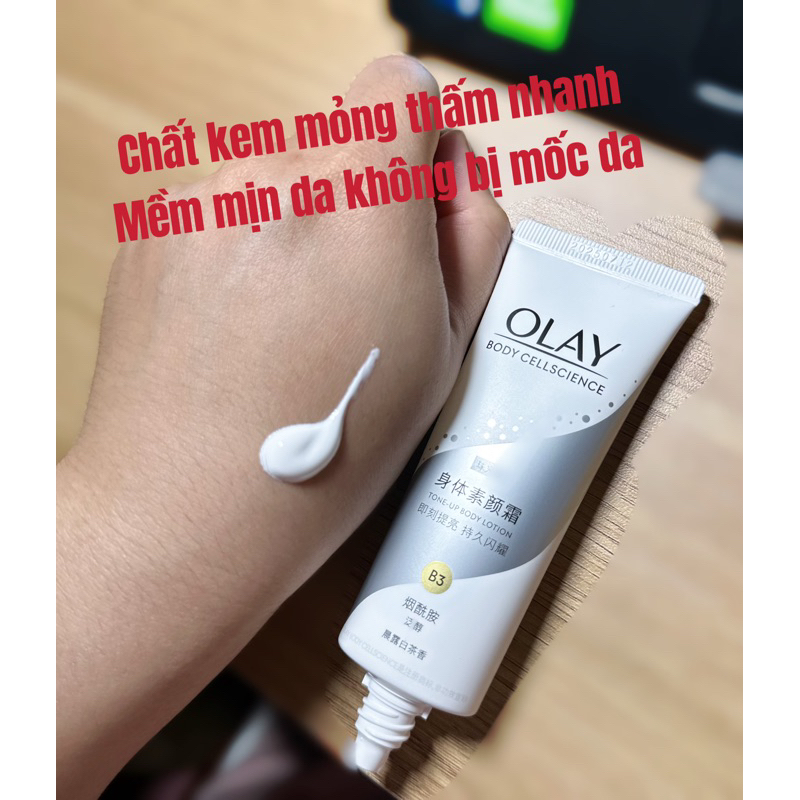 Sữa Dưỡng Thể Trắng Da OLAY Vitamin B3+ Retinol/Vitamin C Olay Bright Ultra Whitening