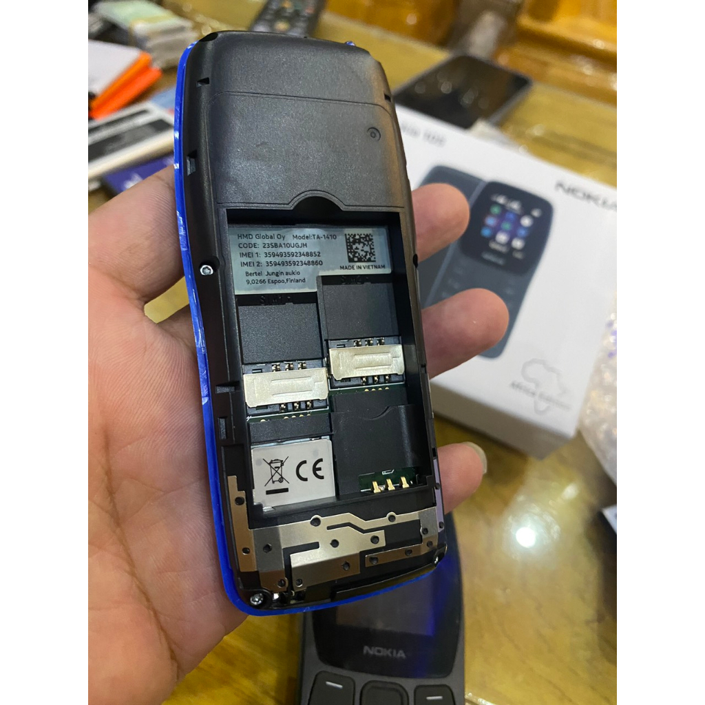 Điện thoại nokia 105 2022 chính hãng 2 sim 2 sóng khoẻ pin trâu loa to dễ sử dụng bảo hành 12 tháng | BigBuy360 - bigbuy360.vn