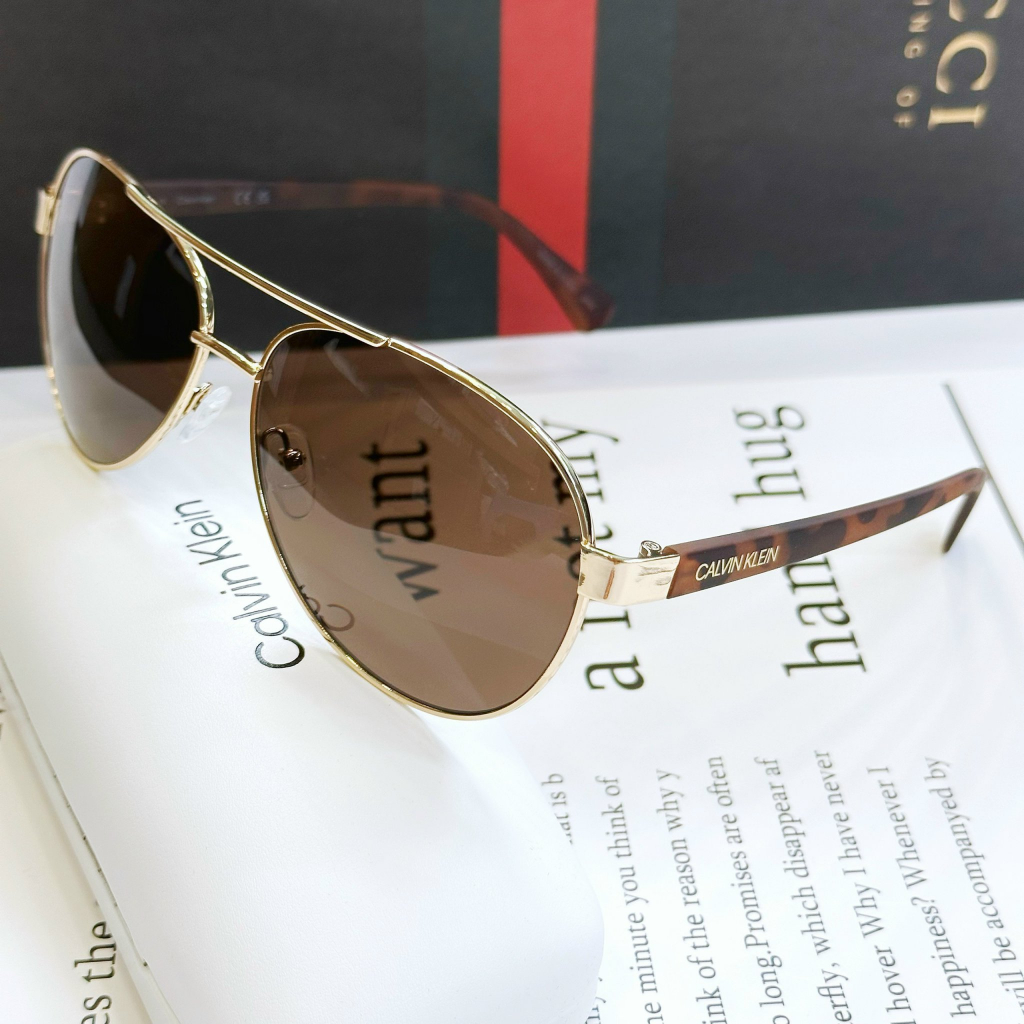 Mắt kính thời trang Unisex nam nữ Calvin Klein Aviator CK19316S-717