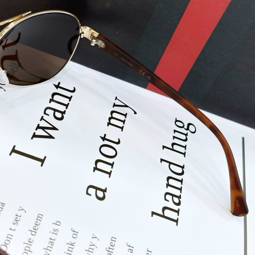 Mắt kính thời trang Unisex nam nữ Calvin Klein Aviator CK19316S-717