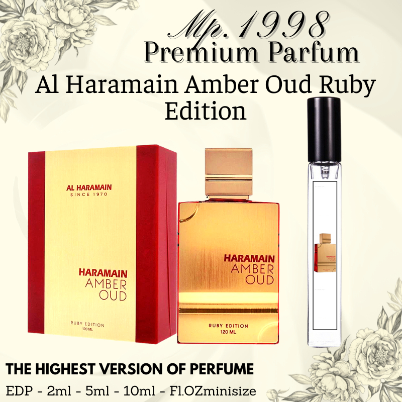 Nước hoa Unisex Ruby Đỏ - Al Haramain Amber Oud Ruby Edition