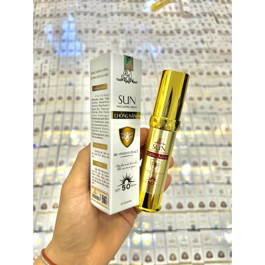 Kem Chống Nắng Collagen X3 Đông Anh Chiết Xuất Nọc Ong, Chống Tia UV