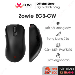 Chuột gaming không dây Zowie EC3-CW Wireless (Hàng chính hãng)