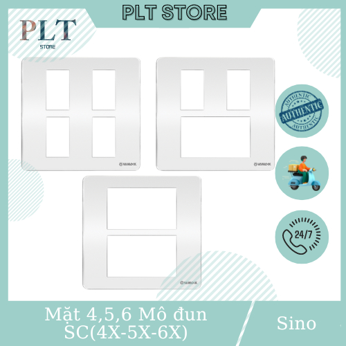 Mặt 4 , 5 , 6 thiết bị SINO SC4X , SC5X , SC6X dòng S-CONCEPT