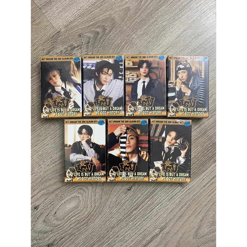 Bộ sưu tập NCT DREAM  ver QR được chọn thành viên