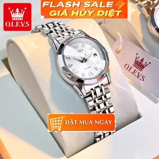Đồng Hồ Nữ Đẹp Olevs 9931,Size Mặt 27mm, Dạ Quang Ban Đêm, Chống Nước 3ATM, Thiết Kế Đẹp, Sang Trọng Cho Phái Đẹp