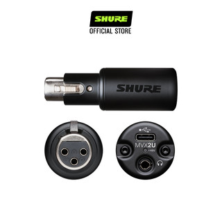 Audio Interface (Soundcard) Shure MVX2U 01 Kênh Micro Cổng USB-C - Hàng Chính Hãng