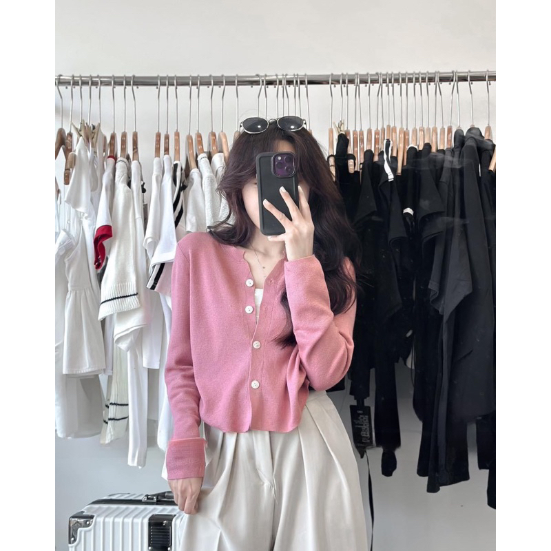 Áo cadigan len 💐