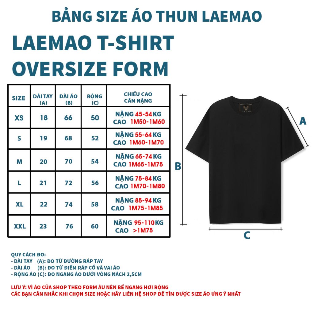 Áo thun local brand LAEMAO form rộng chất cotton họa tiết TSUNAMI