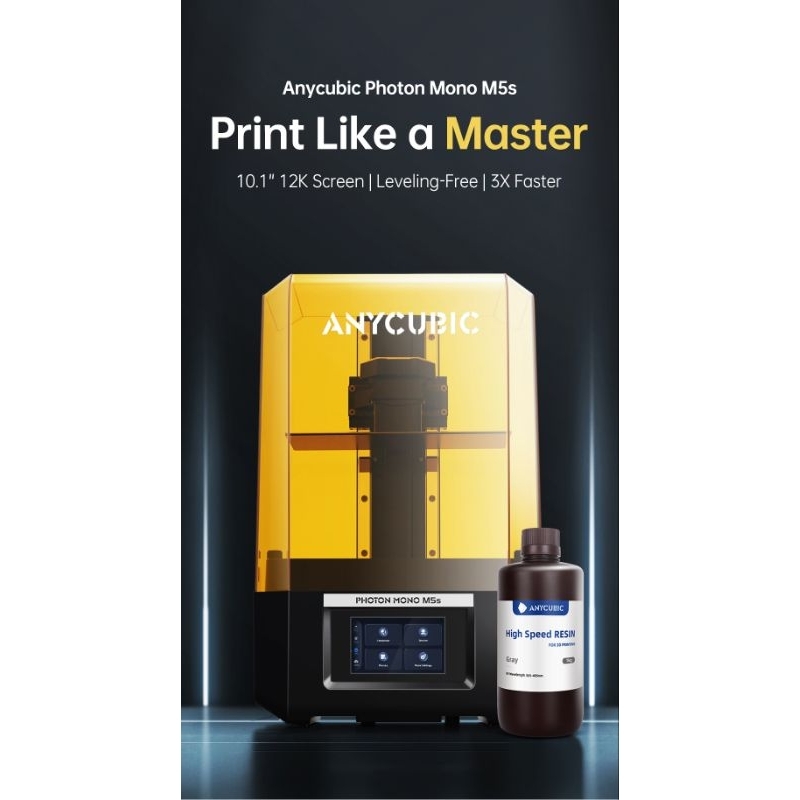 Máy in 3D Anycubic Photon Mono M5s 12K or Photon Mono X 6k