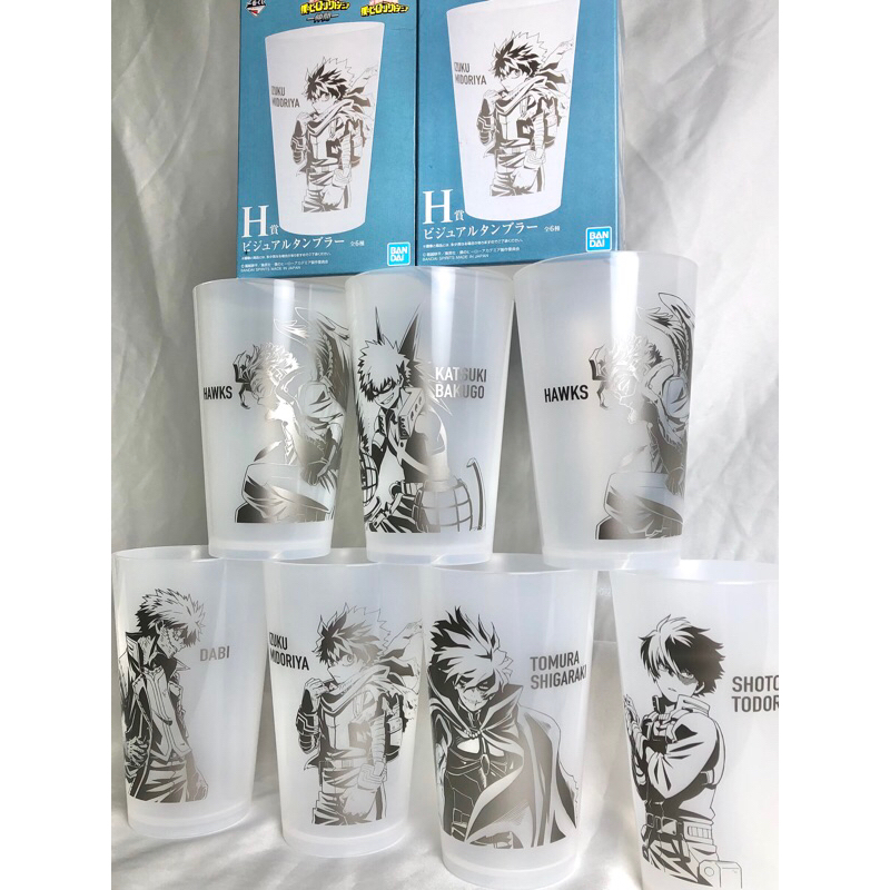 Đĩa sứ và Ly nhựa My hero academia MHA Deku Bakugo Hawks Dabi