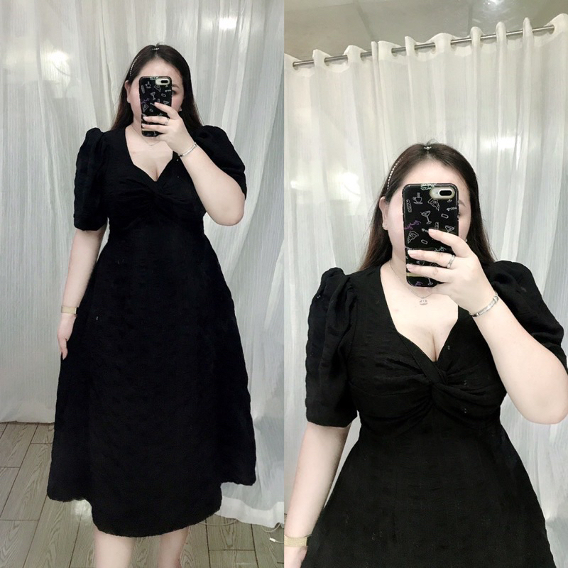 💥sỉ💥váy đen đũi xốp Bigsize siêu xinh