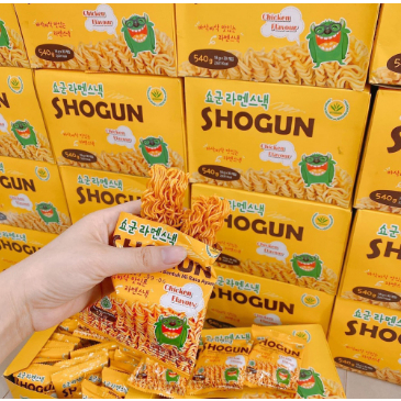 Snack Mì ăn Liền Shogun Hàn Quốc Gói 18g