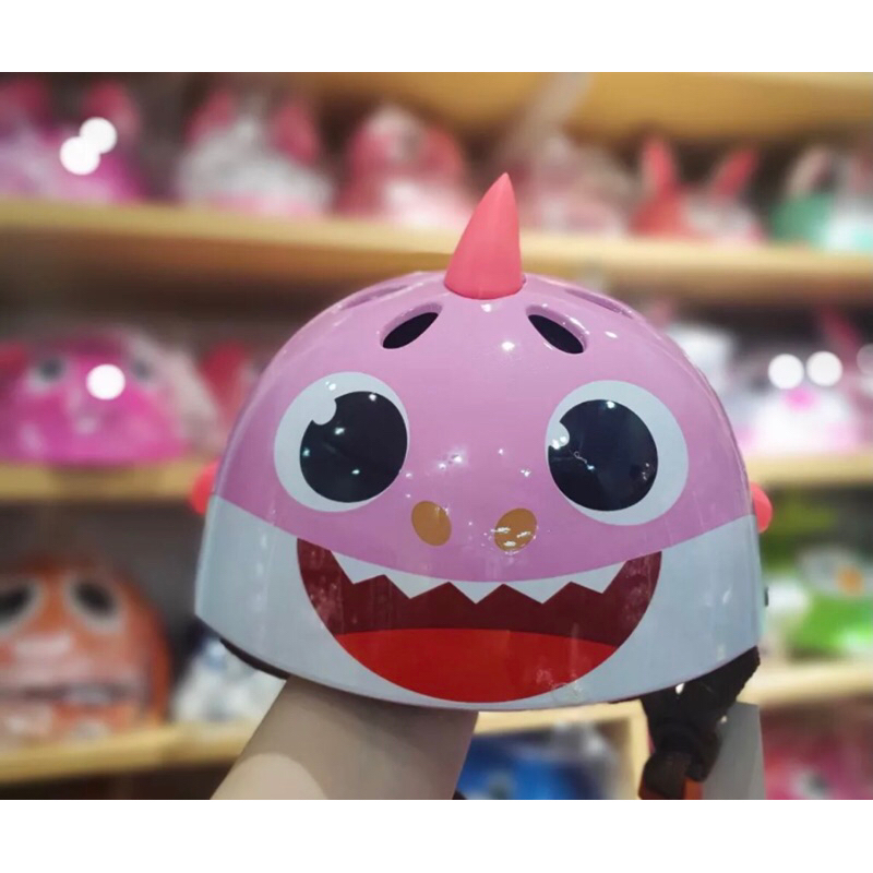 Mũ bảo hiểm trẻ em tặng kính BABY SHARK siêu dễ thương