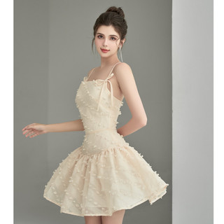 Đầm ngắn xoè, đầm 2 dây đi biển Those Studio nhẹ nhàng bay bổng Daisy Dress