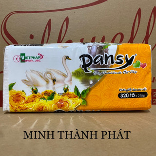 COMBO 5 GÓI GIẤY ĂN RÚT LỤA PANSY VIỆT PHÁP