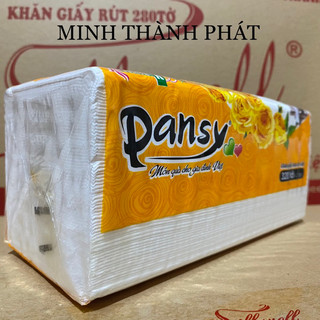 COMBO 5 GÓI GIẤY ĂN RÚT LỤA PANSY VIỆT PHÁP