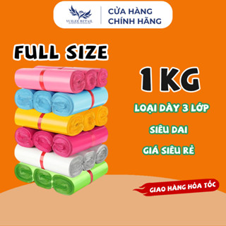 1Kg - Túi Gói Hàng Niêm Phong Loại Dày 3 Lớp Siêu Dai Chống Nước Niêm Phong Đóng Hàng