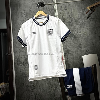 Mẫu áo bóng đá Đội tuyển Anh 2000, Bộ quần áo thể thao tuyển England olympic 2000 - Vải Polyestes Cao cấp