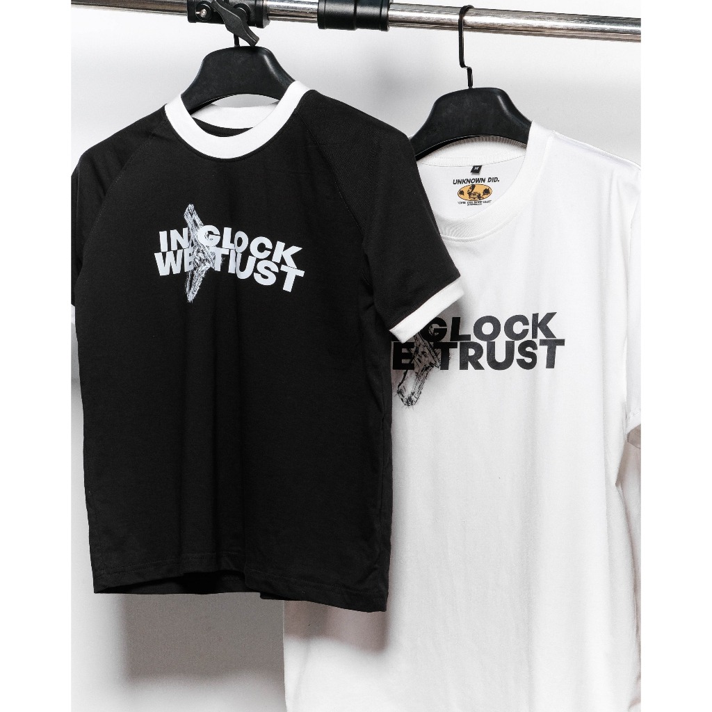 Áo thun " In Glock We trust " Unknown oversized tee Local Brand
