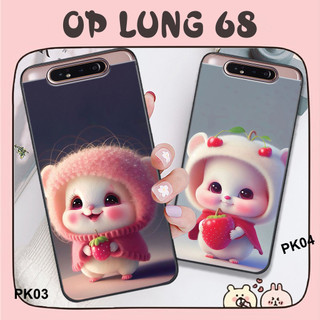 Ốp Samsung A80 in hình thú cưng đáng yêu