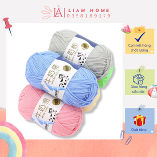 Len milk bò 50 gram bảng 92 màu