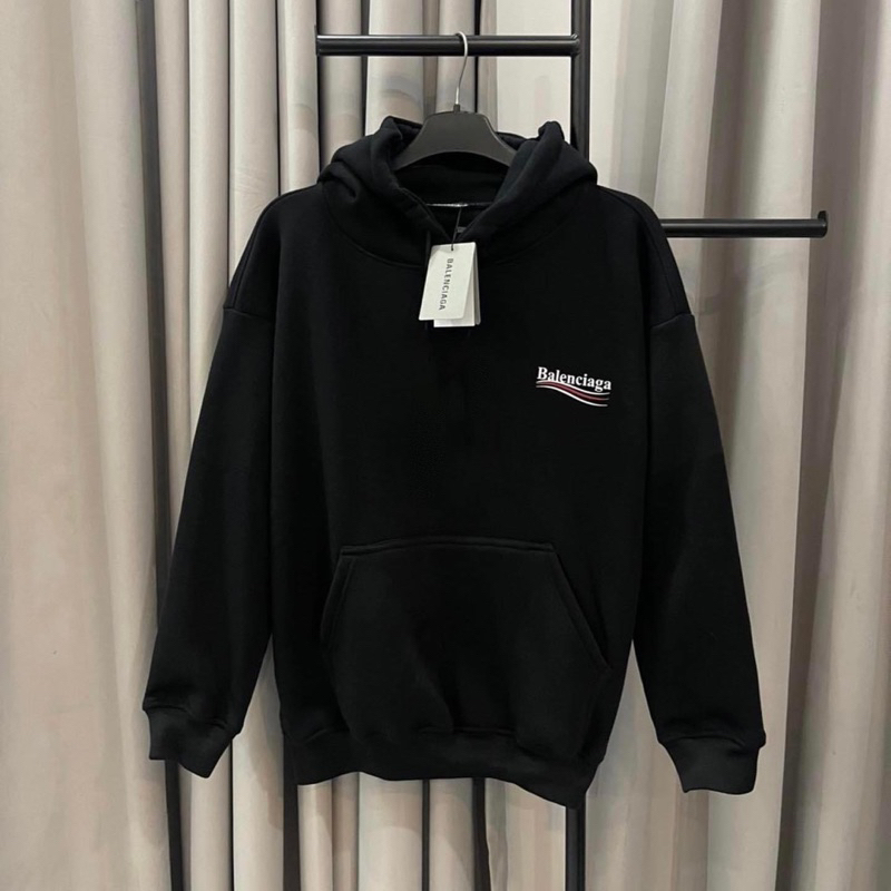 HOODIE BALENCIAGA - Hàng full tem tag vải nỉ bông dày dặn