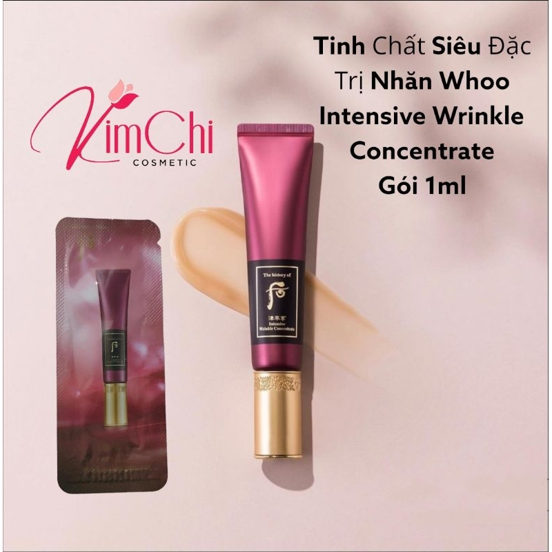 Kem Nhăn và thâm Quầng mắt Whoo đỏ 1ml