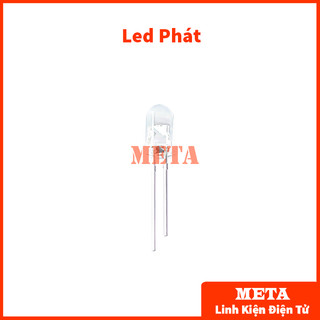 [Gói 5 Con] Cặp Led Thu Phát Hồng Ngoại 5mm (Led Thu + Led Phát)