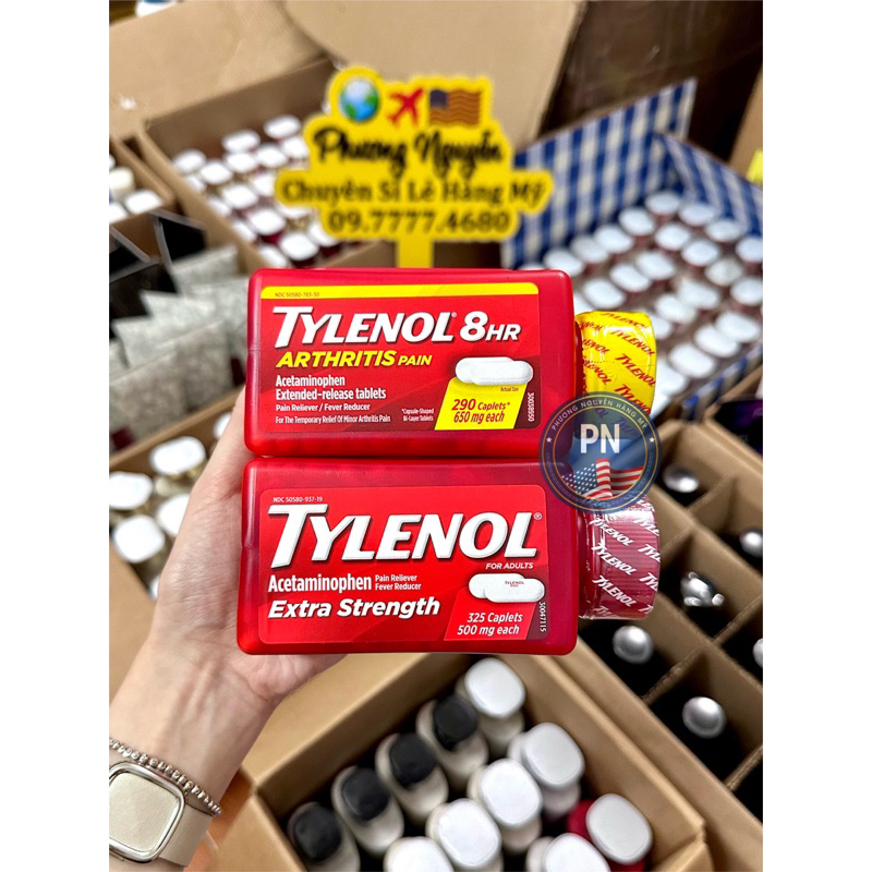 Tylênol 500mg • Tylênol 650mg