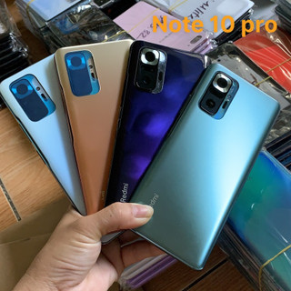 Bộ Vỏ Xiaomi Redmi Note 10 Pro zin kèm nút bấm, kính camera