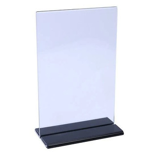 Kệ menu mica để bàn, standee menu mica a4 neonchill97 nhiều kích thước