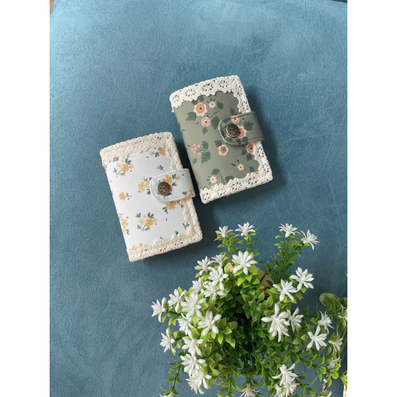 🌿🌸Ví cầm tay dáng đứng họa tiết xinh xắn trẻ trung(Handmade)🌸🌿