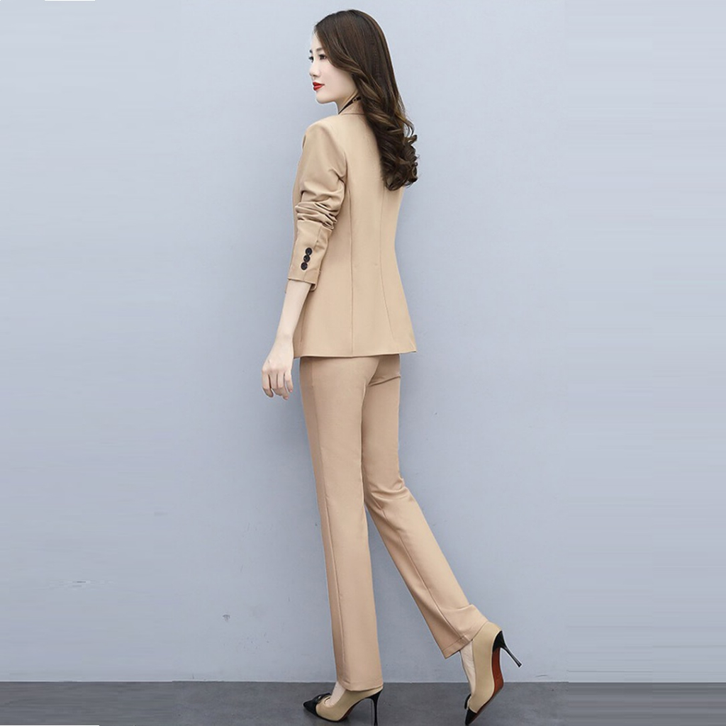 HÀNG NHẬP - SET VEST NỮ ÁO VEST VÀ QUẦN DÀI KÈM KHĂN