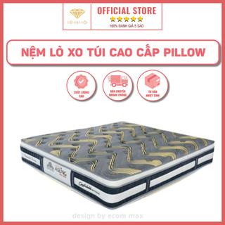 Đệm lò xo đệm hà nội - nệm lò xo túi cao cấp pillow top asling pro max cao 30cm giúp gia chủ có cảm giác êm ái