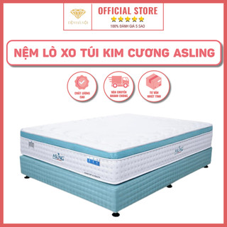 Đệm lò xo đệm hà nội - nệm lò xo túi khách sạn asling 5 sao kim cương giúp hỗ trợ và nâng đỡ cơ thể tối ưu