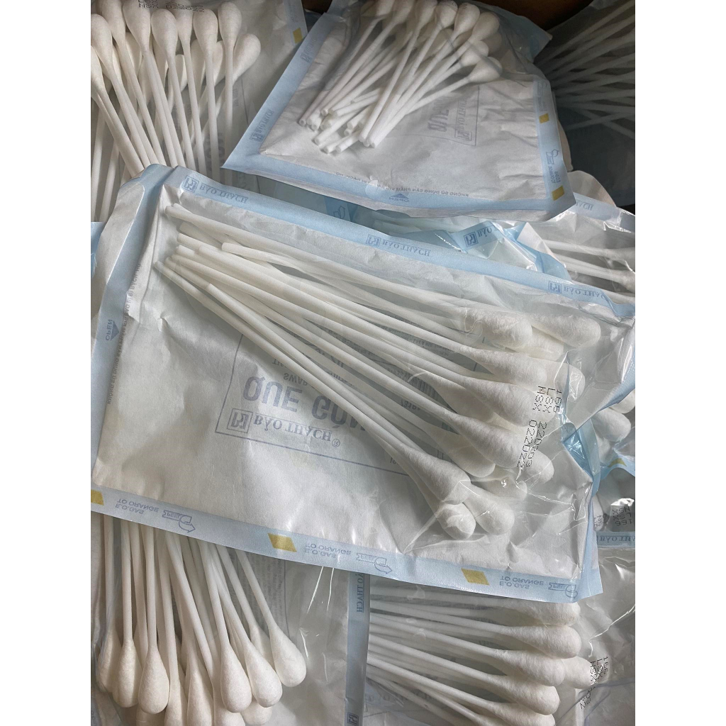 Tăm bông gòn tiệt trùng đầu lớn Bảo Thạch