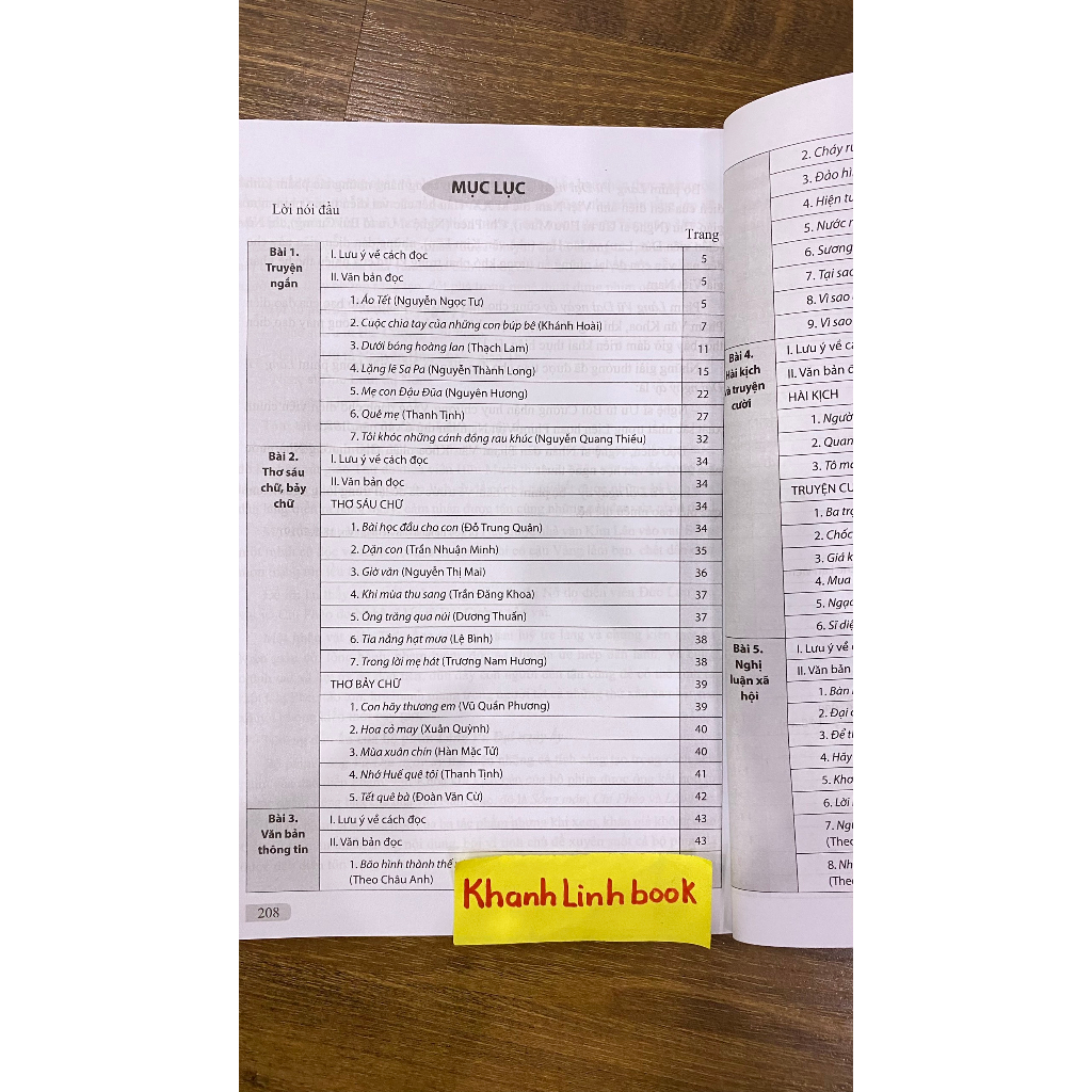 Sách - Văn bản đọc hiểu ngữ văn 8