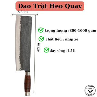 Dao Chặt Xương Bản Lớn CHuyên Nghiệp Băng Nhíp Xe oto