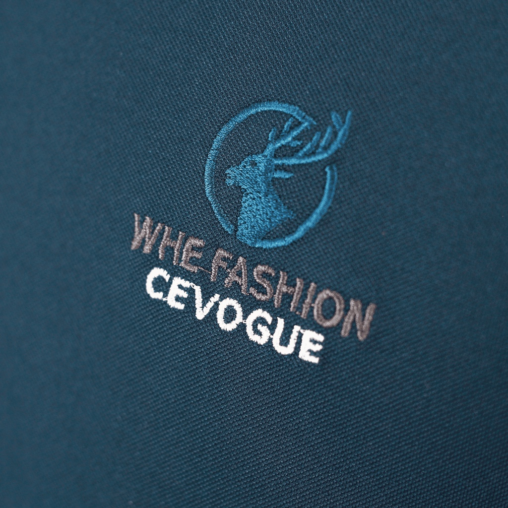 Áo Polo Nam, áo thun nam thêu hươu Novanym, chất cotton cá sấu cổ bẻ lên form chuẩn