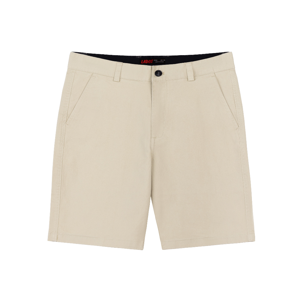 Quần short kaki đơn giản LADOS - 14100 đa dạng màu sắc - Vải kaki chất liệu dày dặn
