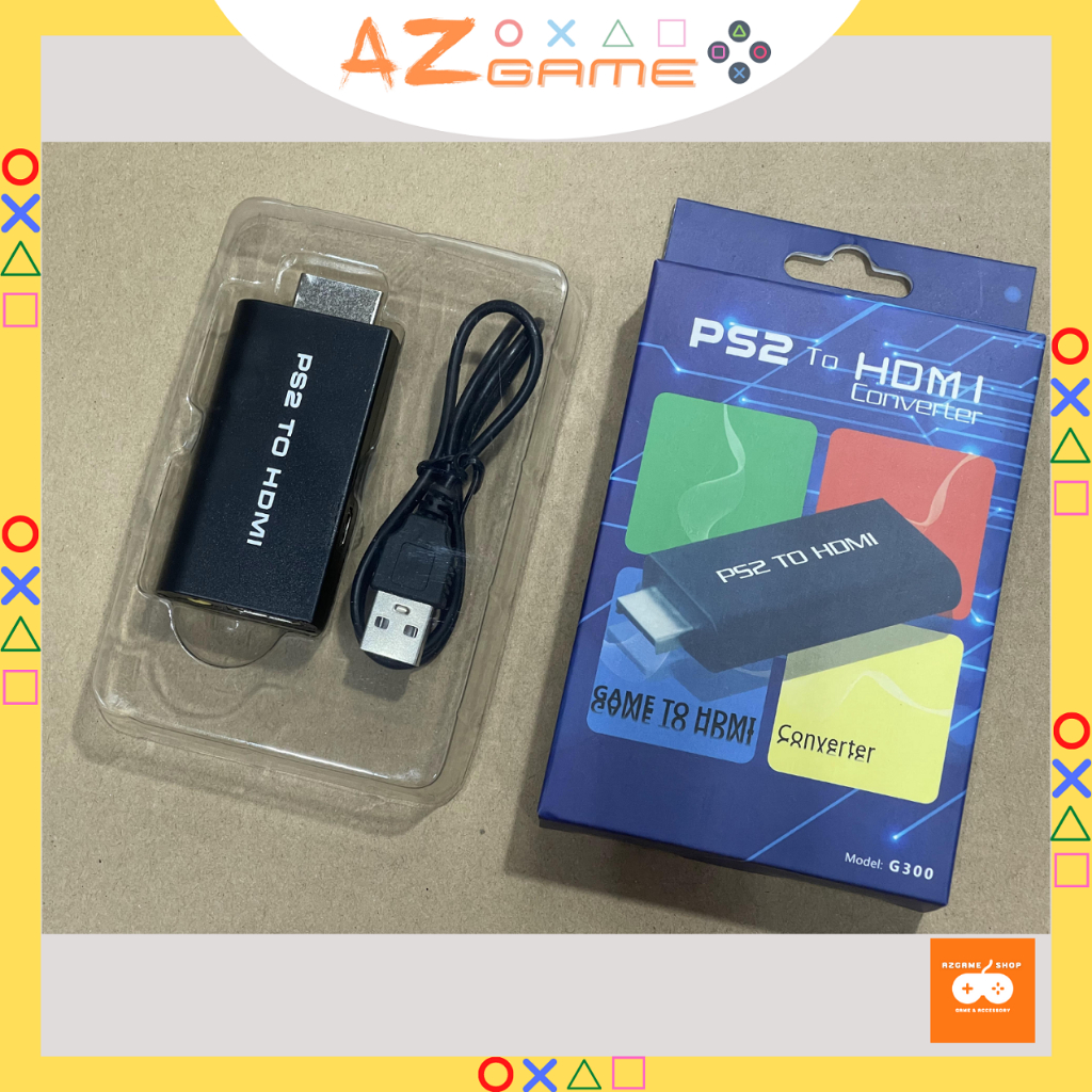 Bộ chuyển đổi cổng PS2 sang HDMI / PS2 ra HDMI / PS2 to HDMI + Dây HDMI