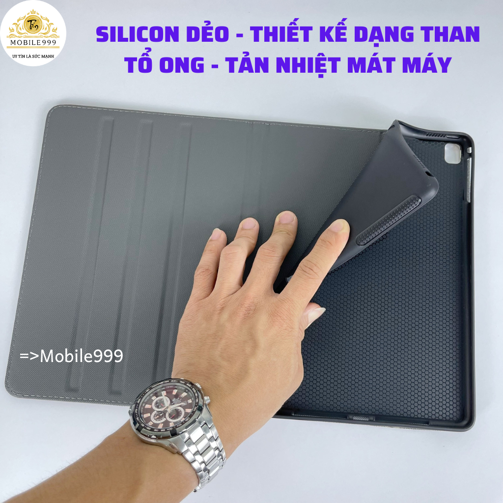 Bao da ipad Silicon Mèo Cute ốp ipad Gen 5/6/7/8/9/Pro 11/9.7/10.5/Air 1/2/3/4/5...MOBILE999