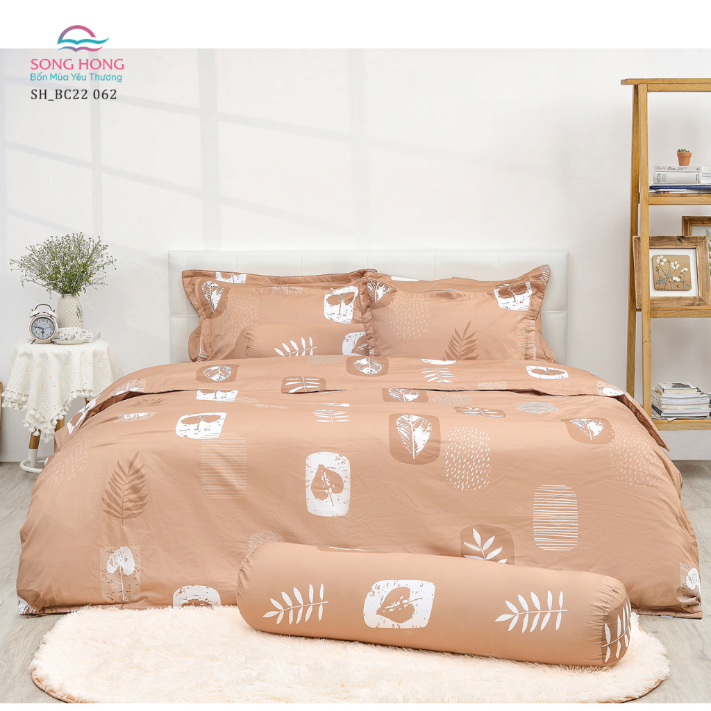 Vỏ gối / Áo gối Sông Hồng 45x65cm chất cotton