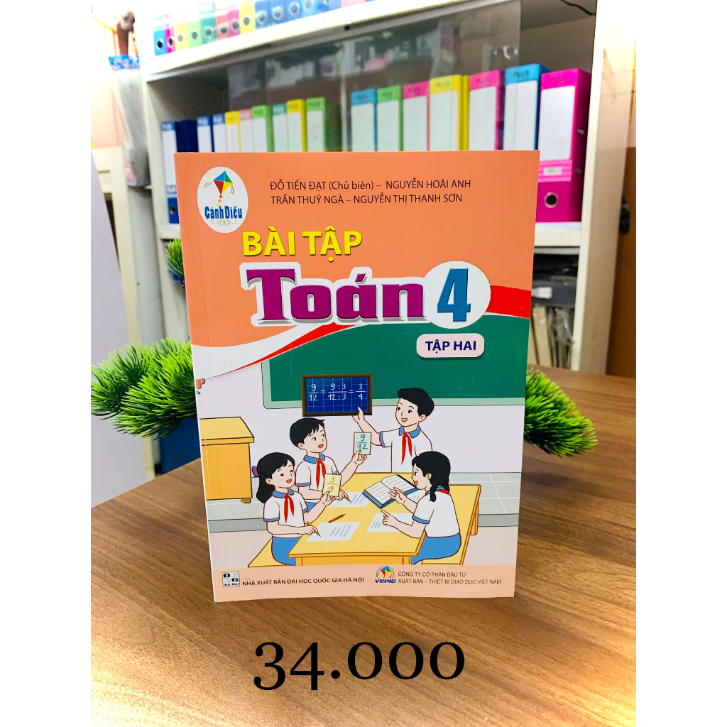 Sách - Bài tập toán 4 - tập 2